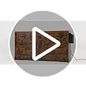 DWVO Farmhouse 6 Drawer Dresser for Bedroom, 59" Wide Modern Dresser TV Stand with Large Drawers & Bar Handles, Storage Dressers with Power Outlets, Rustic Wood Chest of Drawers, Rustic Brown