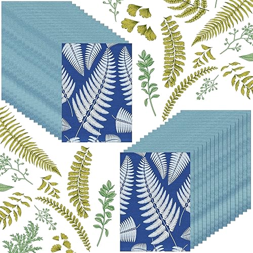 Spakon 32 Sheets Sun Print Paper Cyanotype A4 A5 Solar