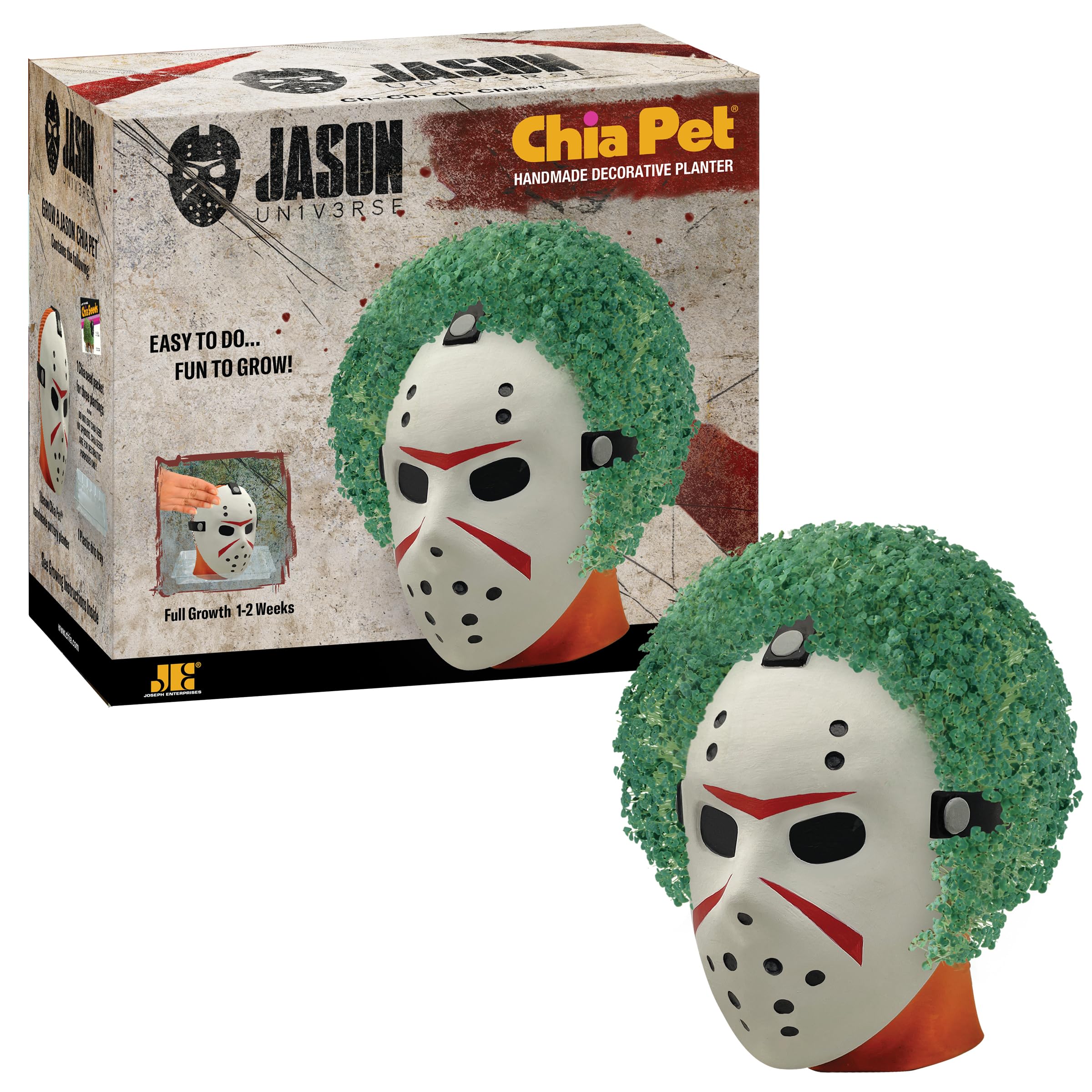 Amazon.com : Chia Pet Friday The 13th Jason with Seed Pack