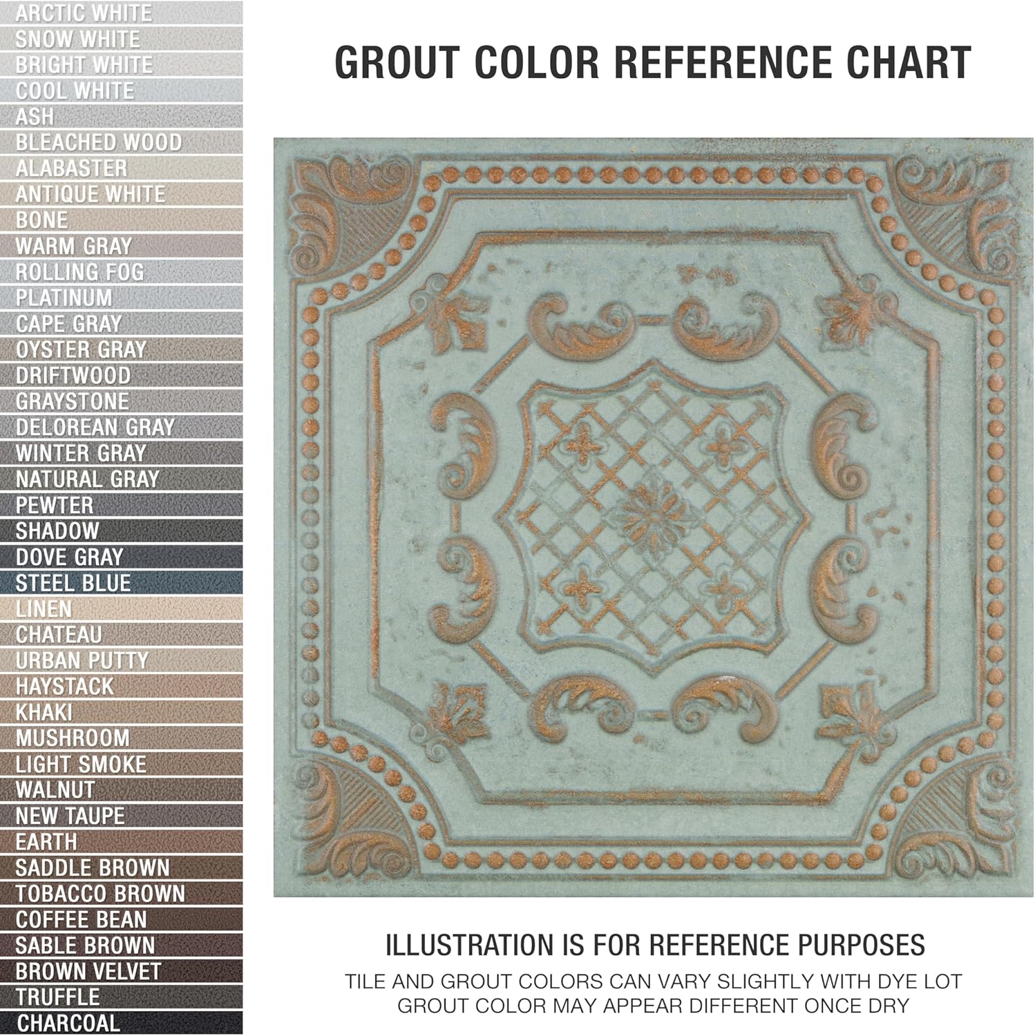 Fitz Green 8" x 8" Ceramic Wall Tile
