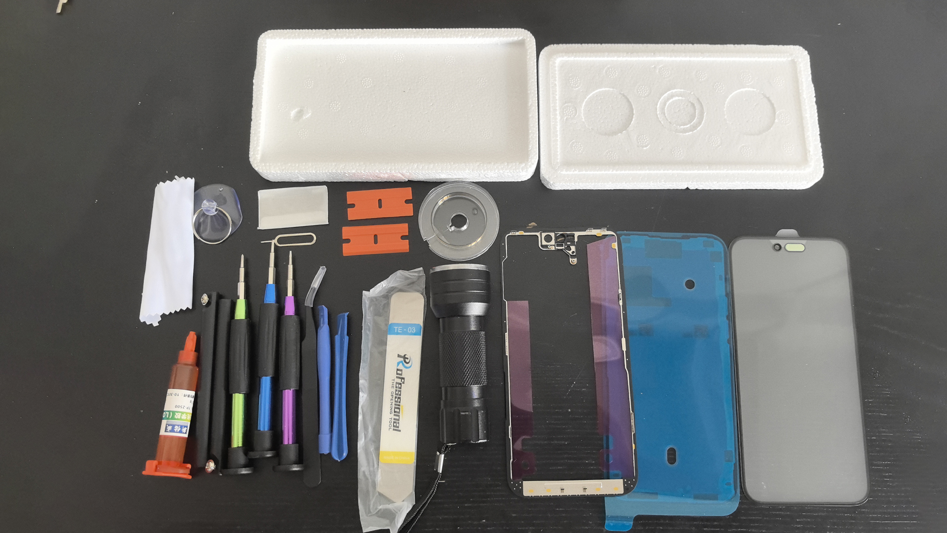 Amazon.com: Tpyag for iPhone 14 Pro Max Screen Replacement, Glass