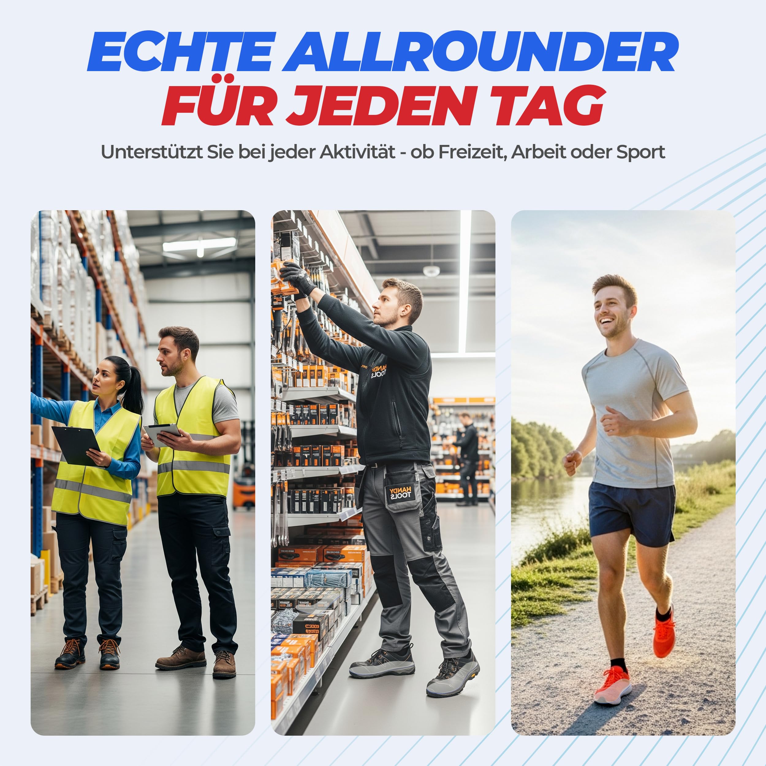 smart&gentle Premium Geleinlagen für Schuhe - Reduzierung übermäßiger Belastungen und Verbesserter Komfort für den Alltag, Sport & Arbeit - 4