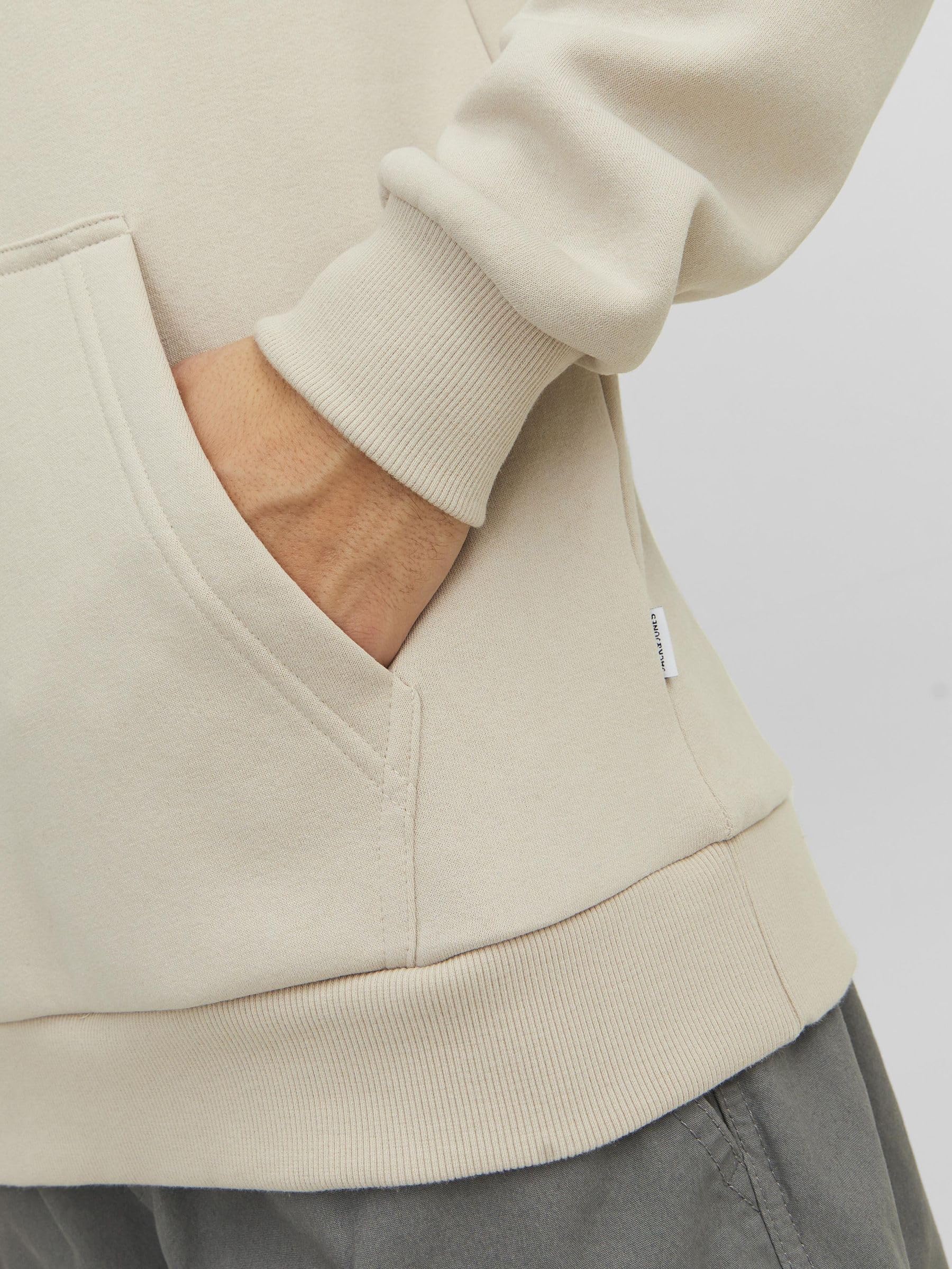 Jack & Jones Jjebasic Noos Sweat Hood Sudadera con Capucha Hombre (Pack de 1) — view 5