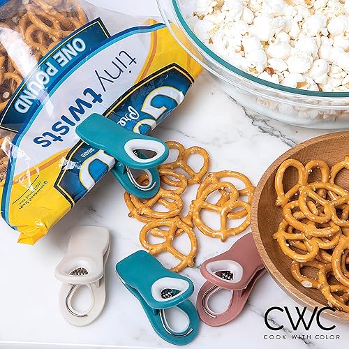 Miniatura 9 de Cook with color - Clips para bolsas de patatas fritas clips de cocina clips imantados para bolsas clips con cierre hermético para bolsas de