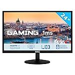 HKC 24P6-Gaming 23.6" LED Full HD Widescreen D-Sub/HDMI Black Gaming Monitor