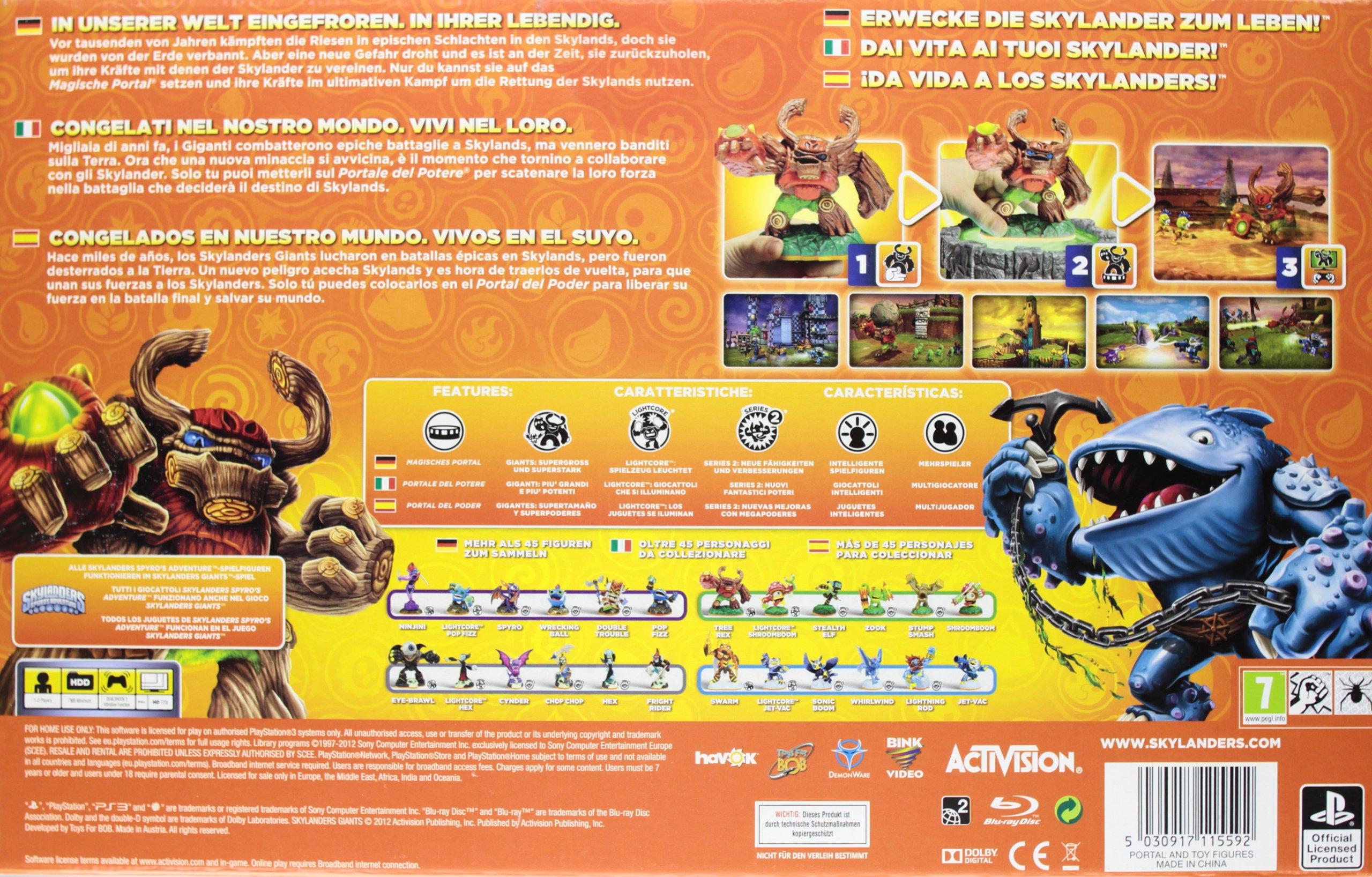 Skylanders: Giants - Starter Pack [Edizione: Germania Skylanders: Giants - Starter Pack [Edizione: Germania