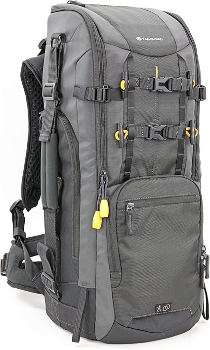 Amazon Vanguard カメラリュック Alta コレクション 38l 超望遠レンズ対応 9インチタブレット収納可 三脚ホルダー内蔵 イヤホンケーブル専用ポート有 グレーalta Sky 66 バンガード カメラバック ケース