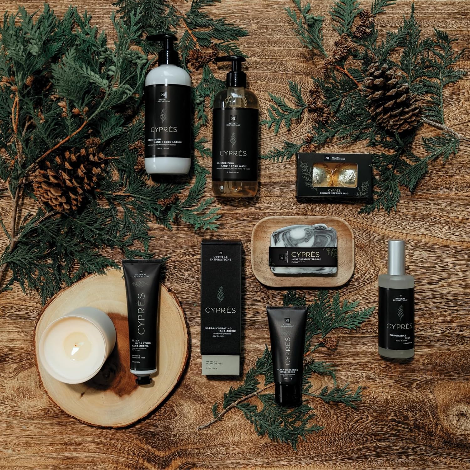 Natural Inspirations Cypres Soy Candle 8oz