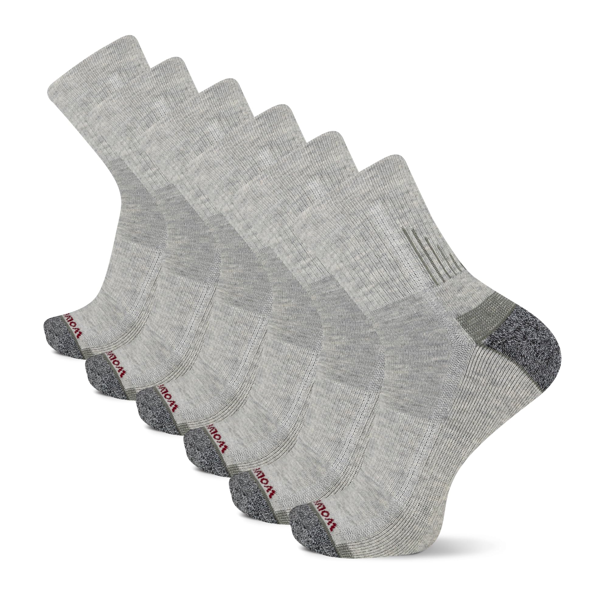 Wolverine Herren Performance Work Quarter, GRAU, 39-46 EU
