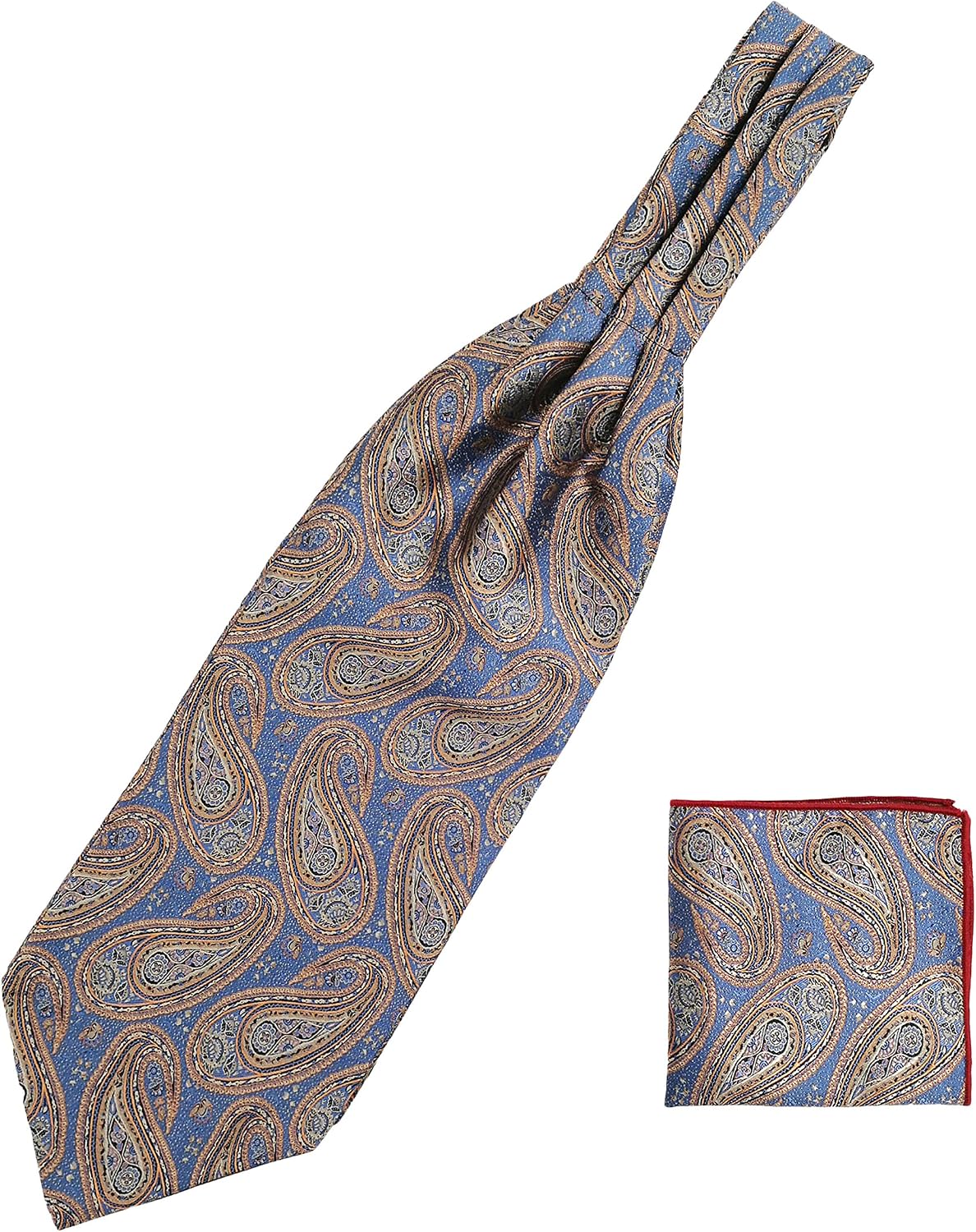 Corbata Pajarita De Hombre WANYING - Tejido Jacquard De Poliéster, Bufanda Ascot Elegante (118 Cm)