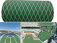 Vista 10 de Suelo de lancha de espuma EVA, cubierta de barco de teca sintética, cubierta marina, alfombrilla antideslizante para cubierta, yate, lancha motora