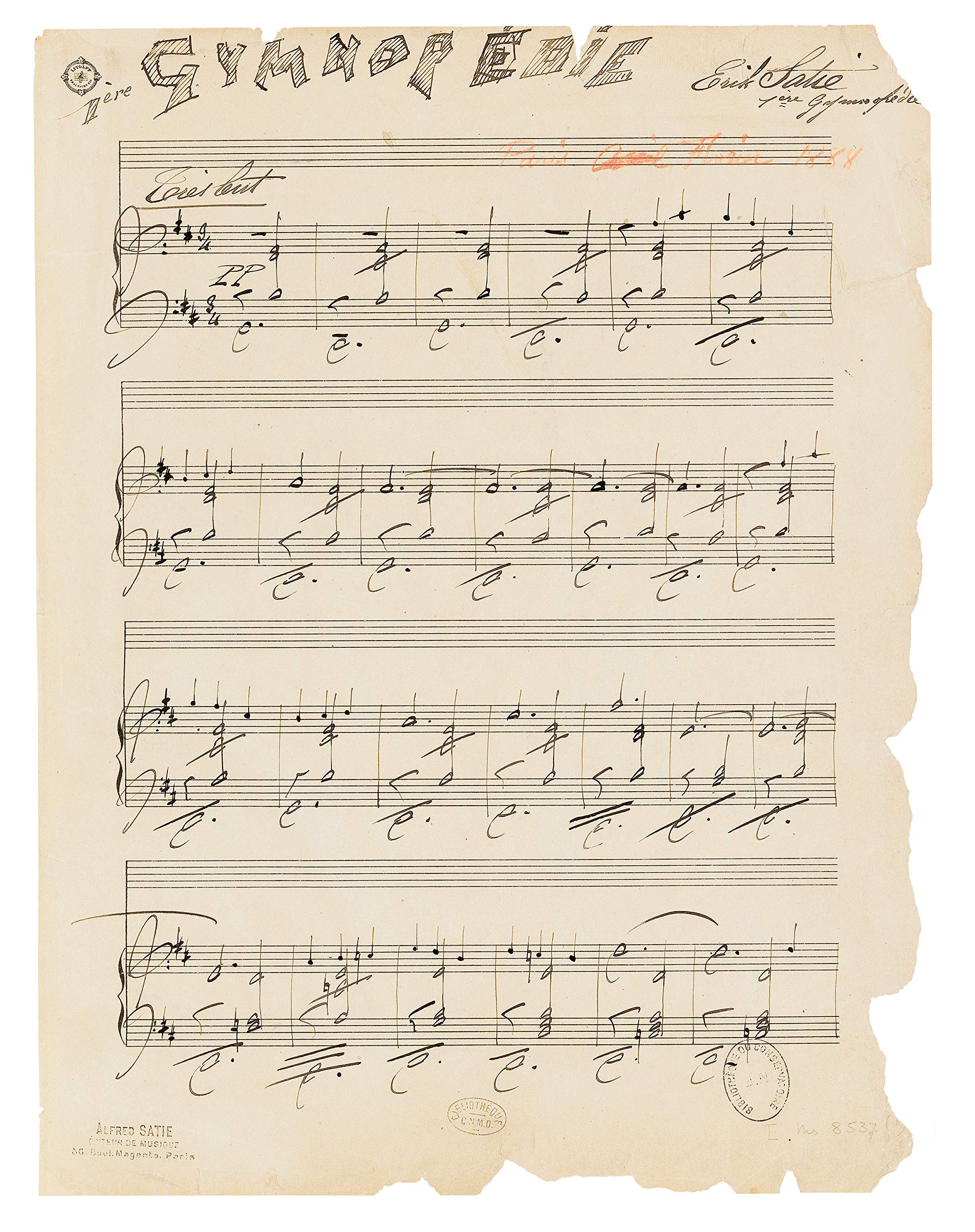 Trésors de la musique classique: Partitions manuscrites Xviie-Xxie siècles