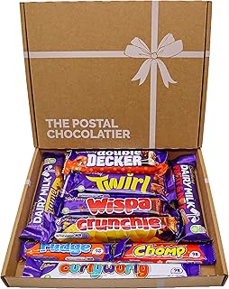 Cadbury Dairy Milk Chocolate Gift Box Hamper, Full Sized Bars, Letterbox Friendly, Perfect for Presents, Surprises Birthda...