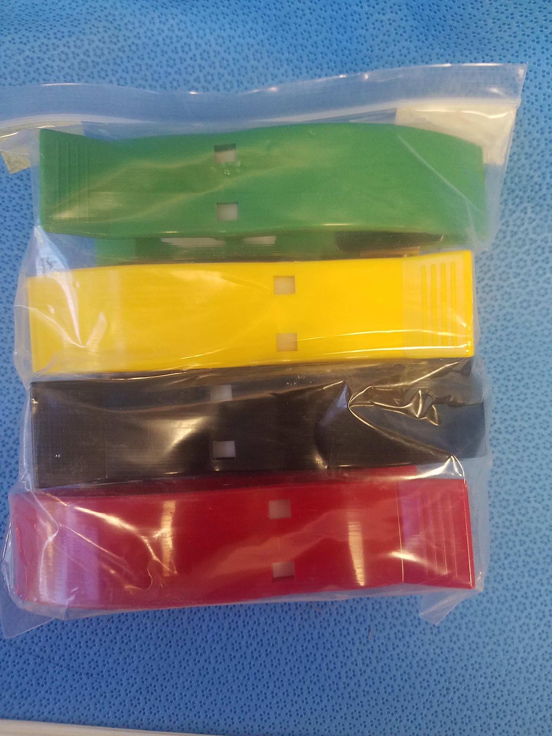 CareforYou Lot de 4 électrodes réutilisables ECG Taille adulte