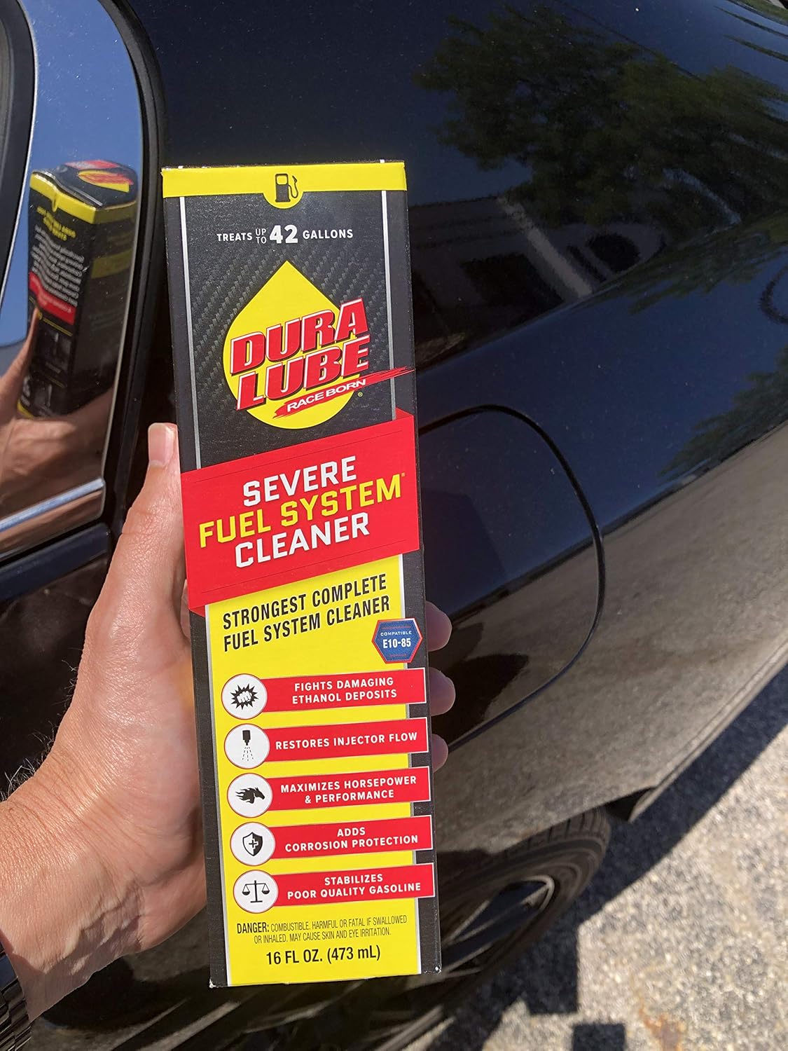 DURA LUBE HL-40199-06-6PK Severe Fuel System Cleaner, 16-Ounce, 6-Pack : Automotive