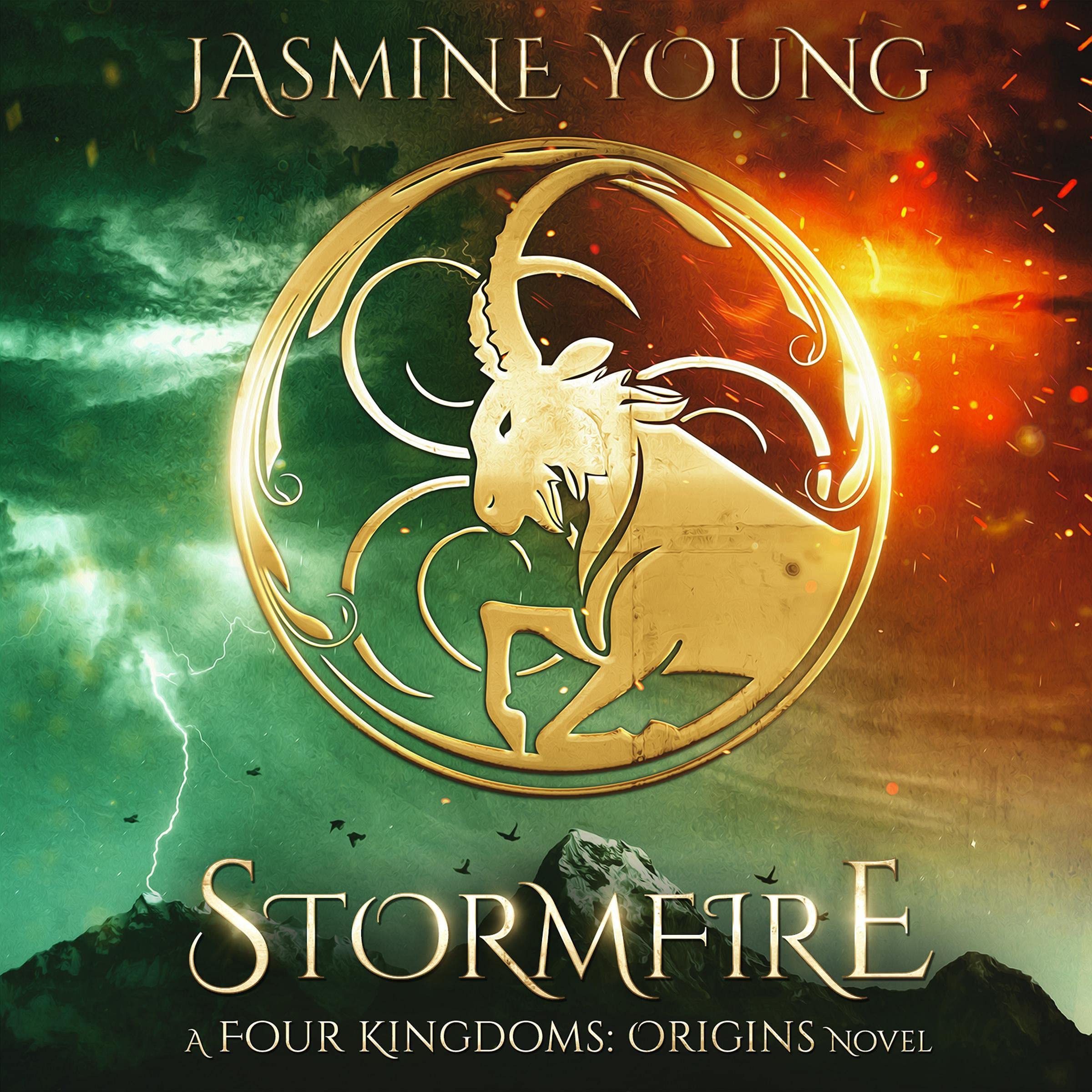 Cover art for Stormfire: A YA Epic Fantasy Novel