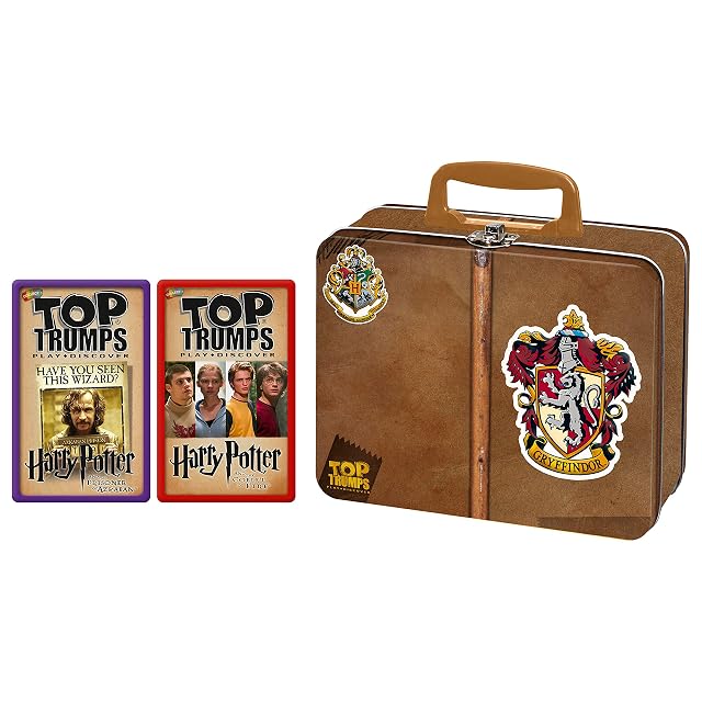 Foto 5 de 5 de Top Trumps Harry Potter Gryffindor Collectors Tin Card Game English Edition