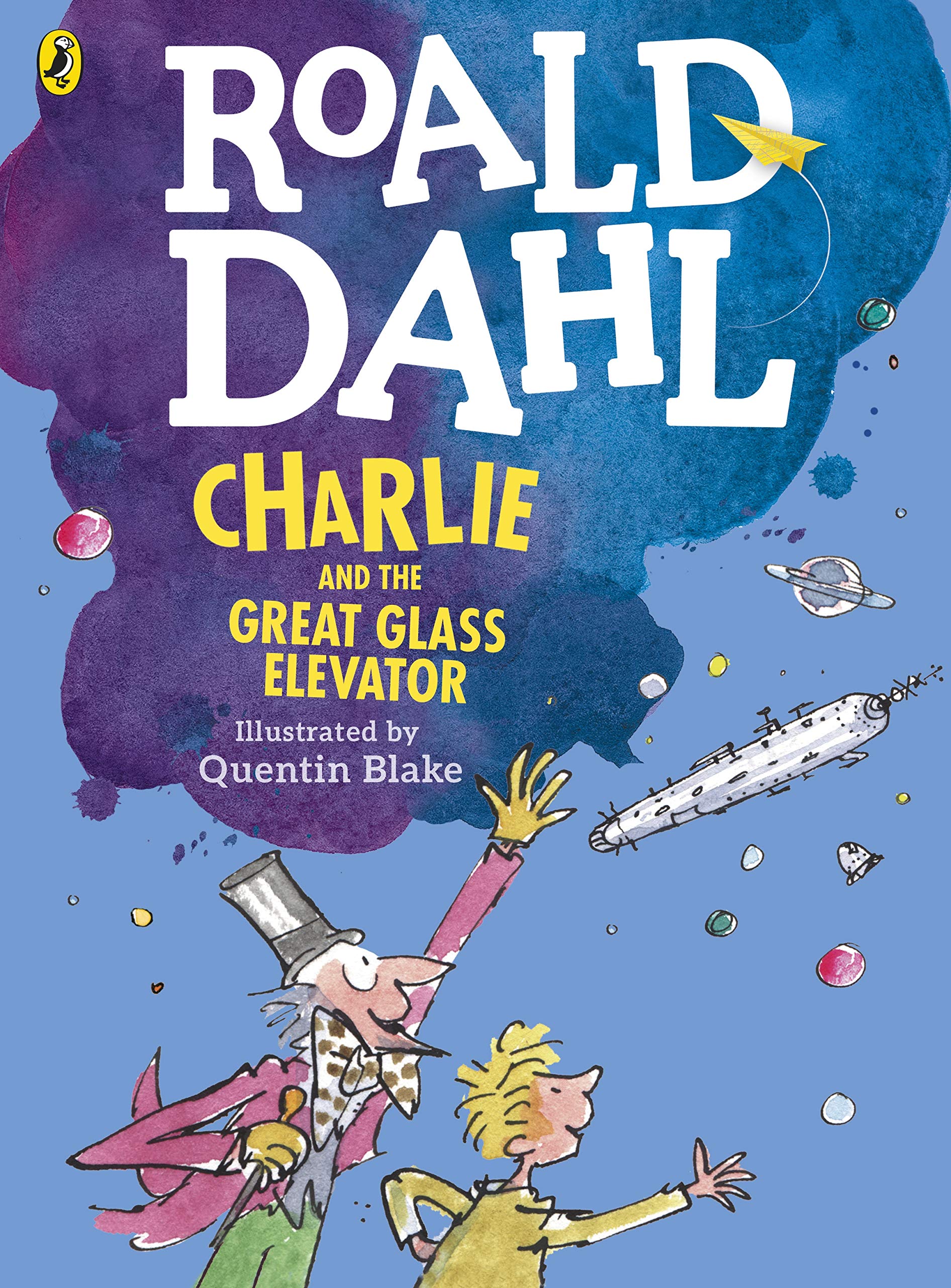 Charlie and the Great Glass Elevator (colour edition) by Dahl, Blake New,.