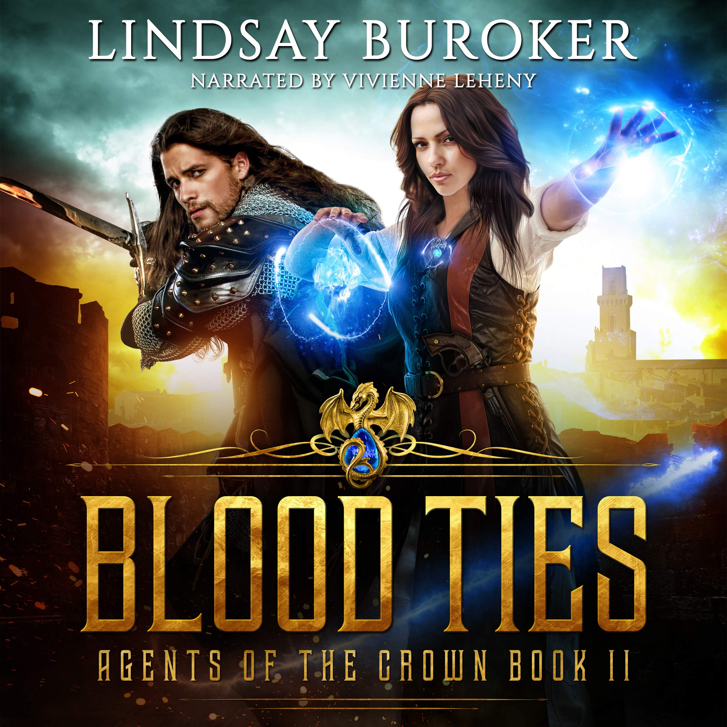 Cover art for Blood Ties: Agents of the Crown, Book 2