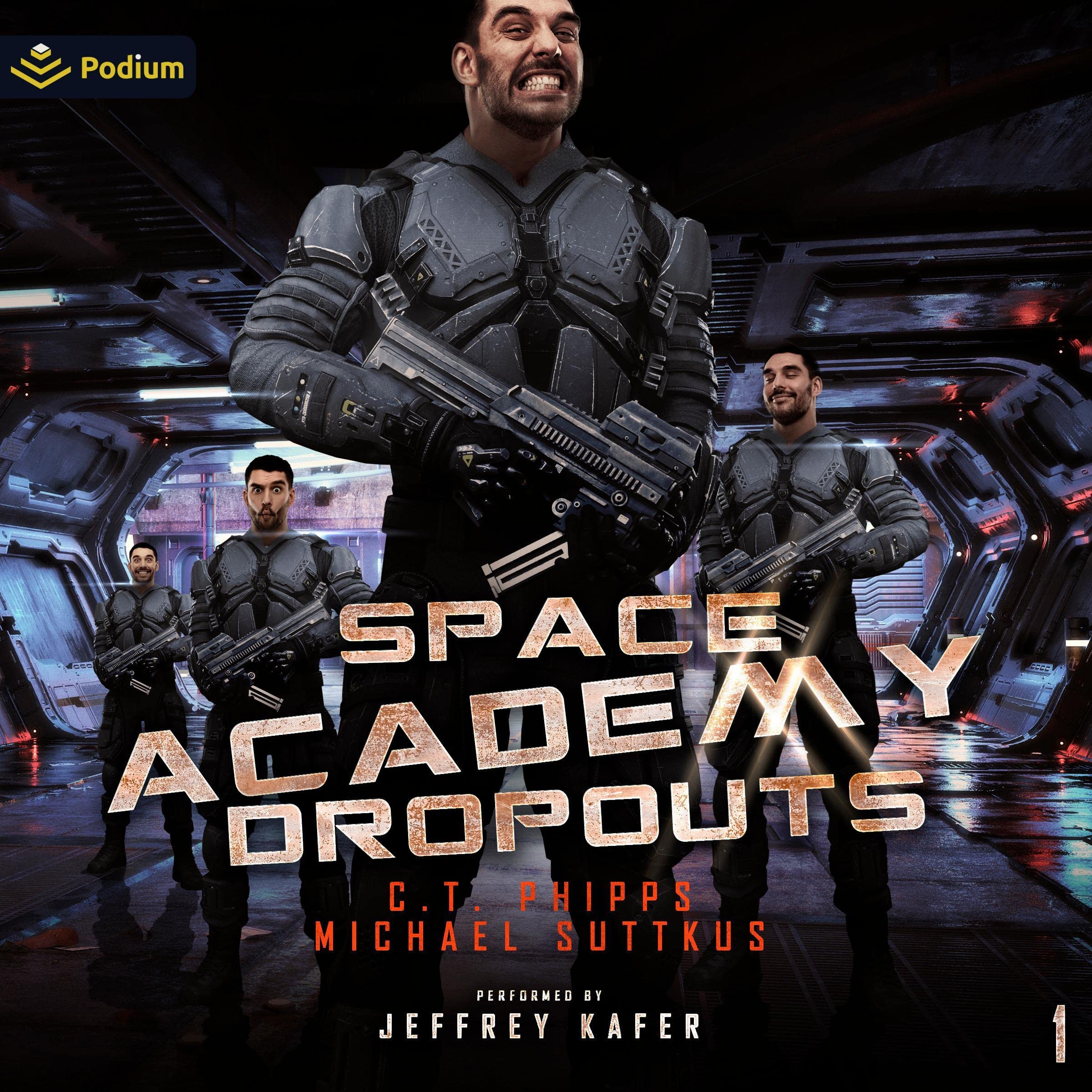 Cover art for Space Academy Dropouts