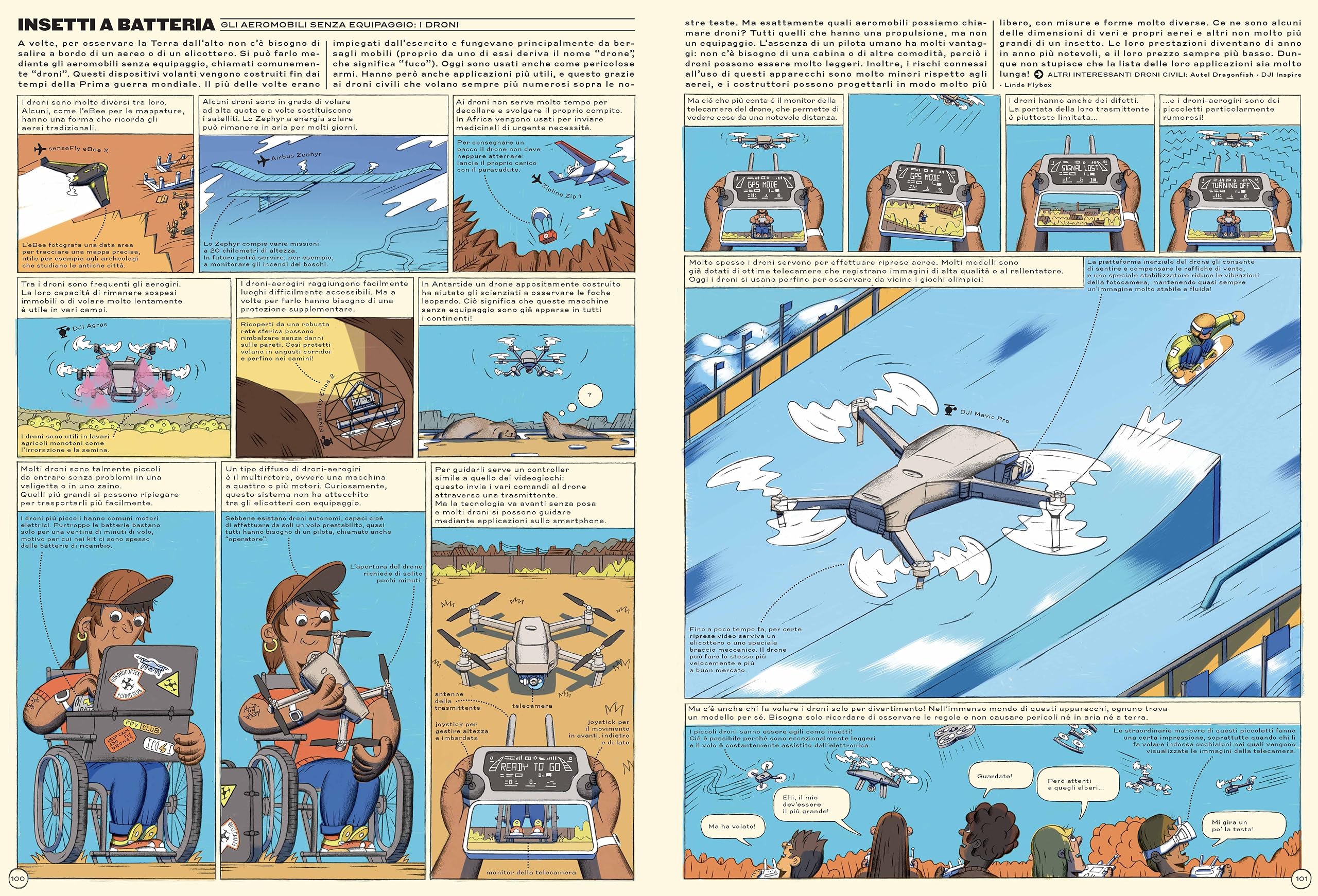 In alto! Storia illustrata dell'aviazione. Ediz. a colori