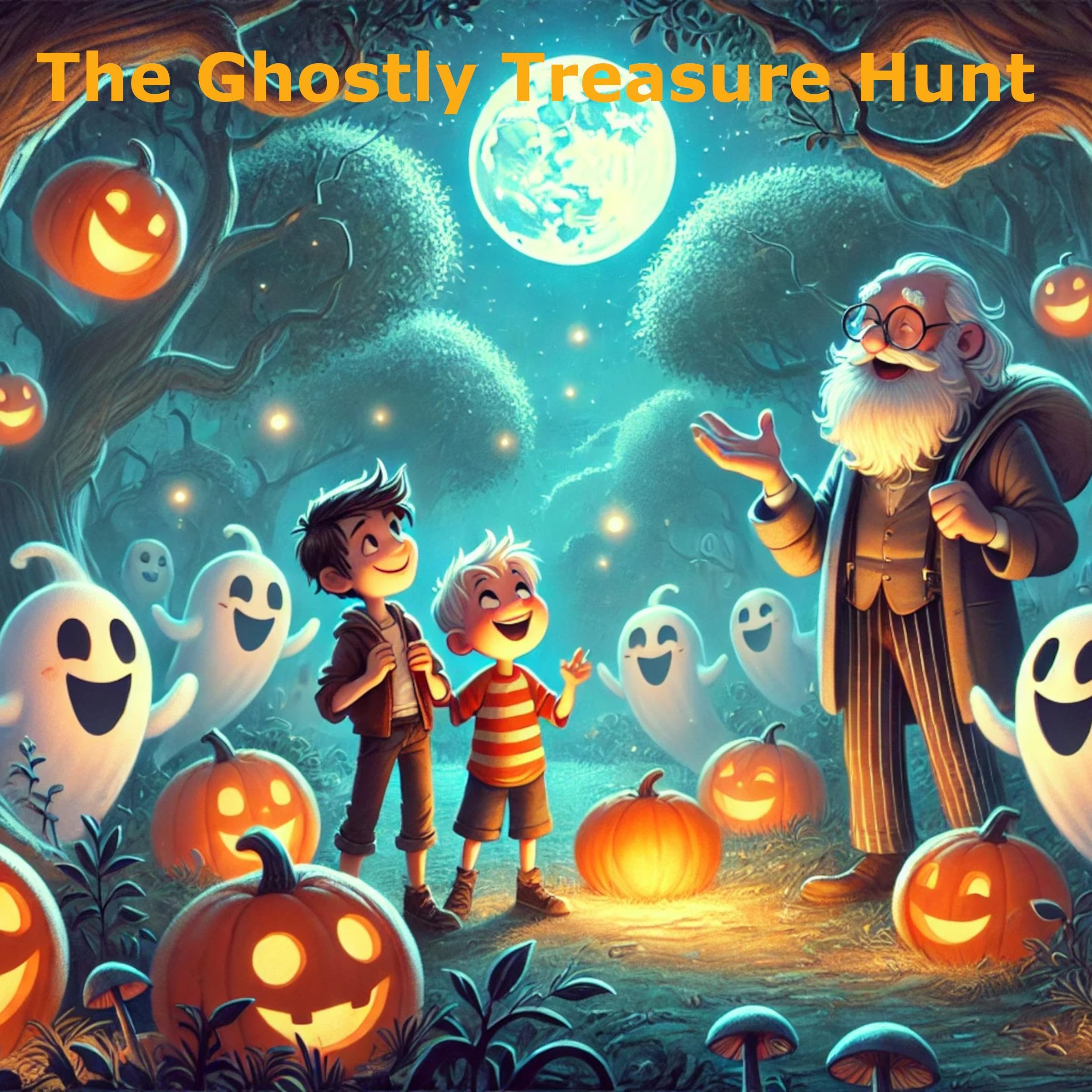 Cover art for The Ghostly Treasure Hunt