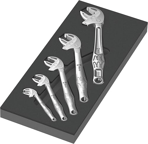 05150122001 9732 Foam Insert 6004 Joker Set 1, 5 Pieces, Chrome, Matte