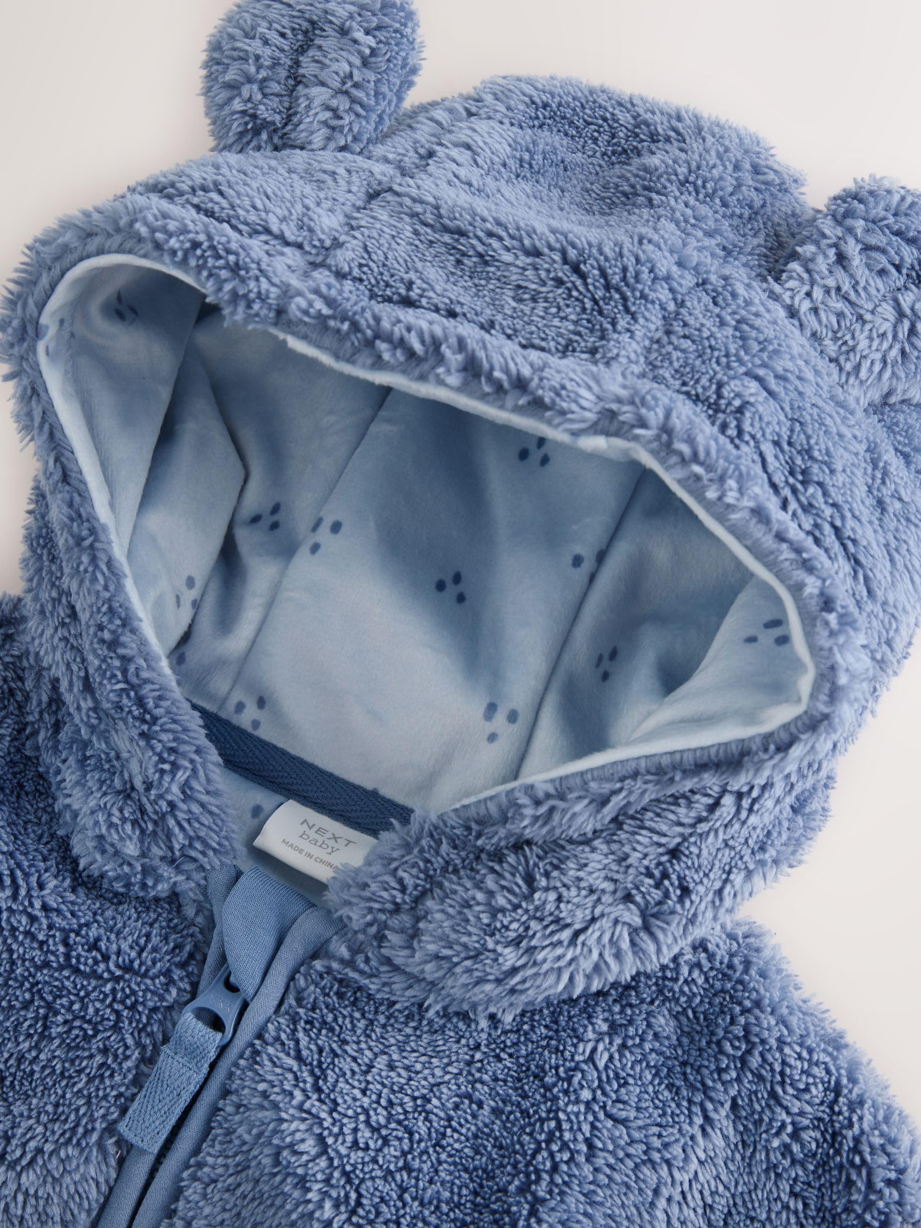 NEXT Bambini Giacca in pile per neonati con zip