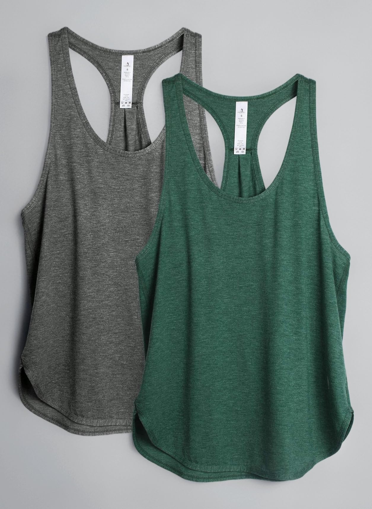 Workout Tank Tops for Women - Athletic Yoga Tops, Racerback Running Tank Top