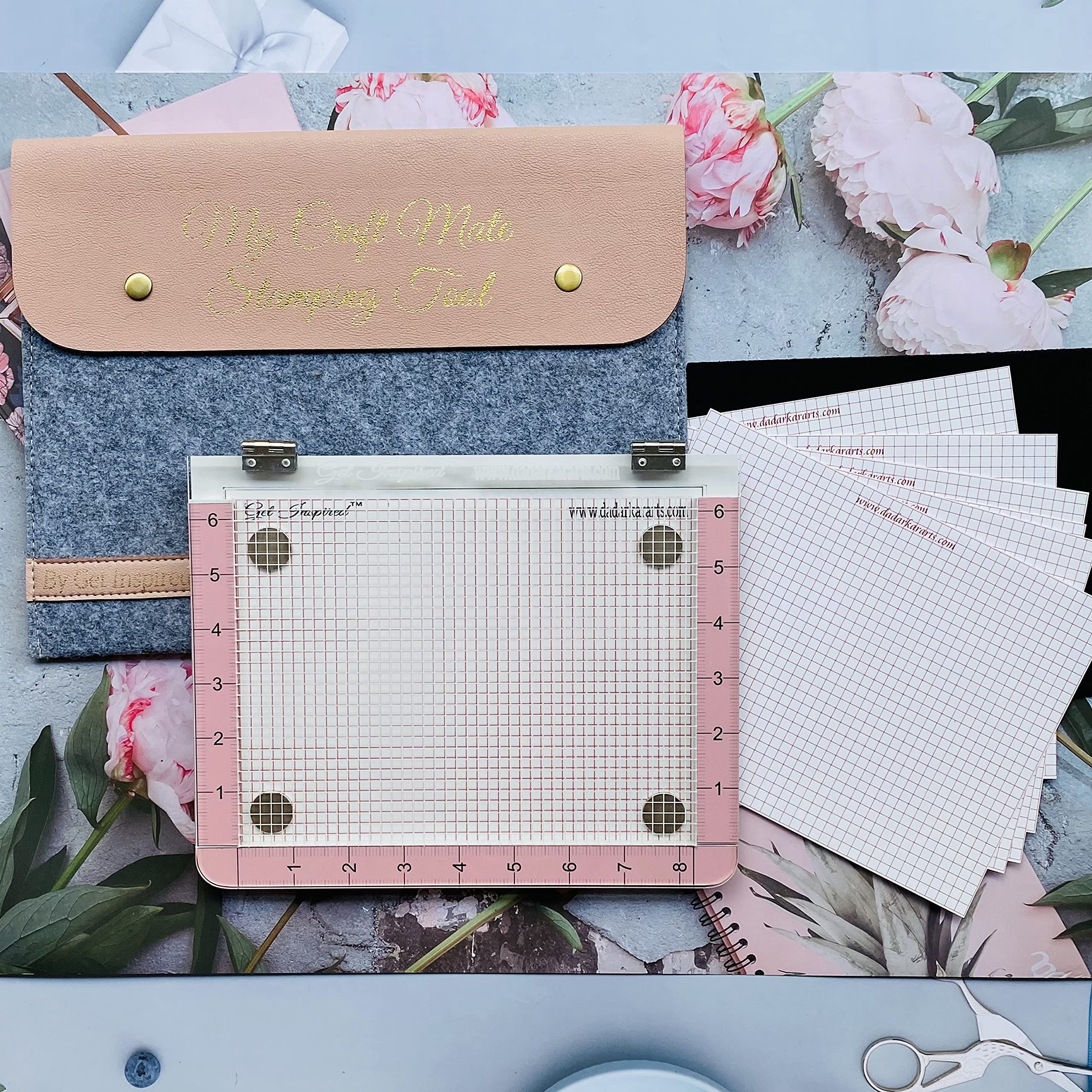 My Craft Mate Stamping Tool By Get Inspired 6x8inch