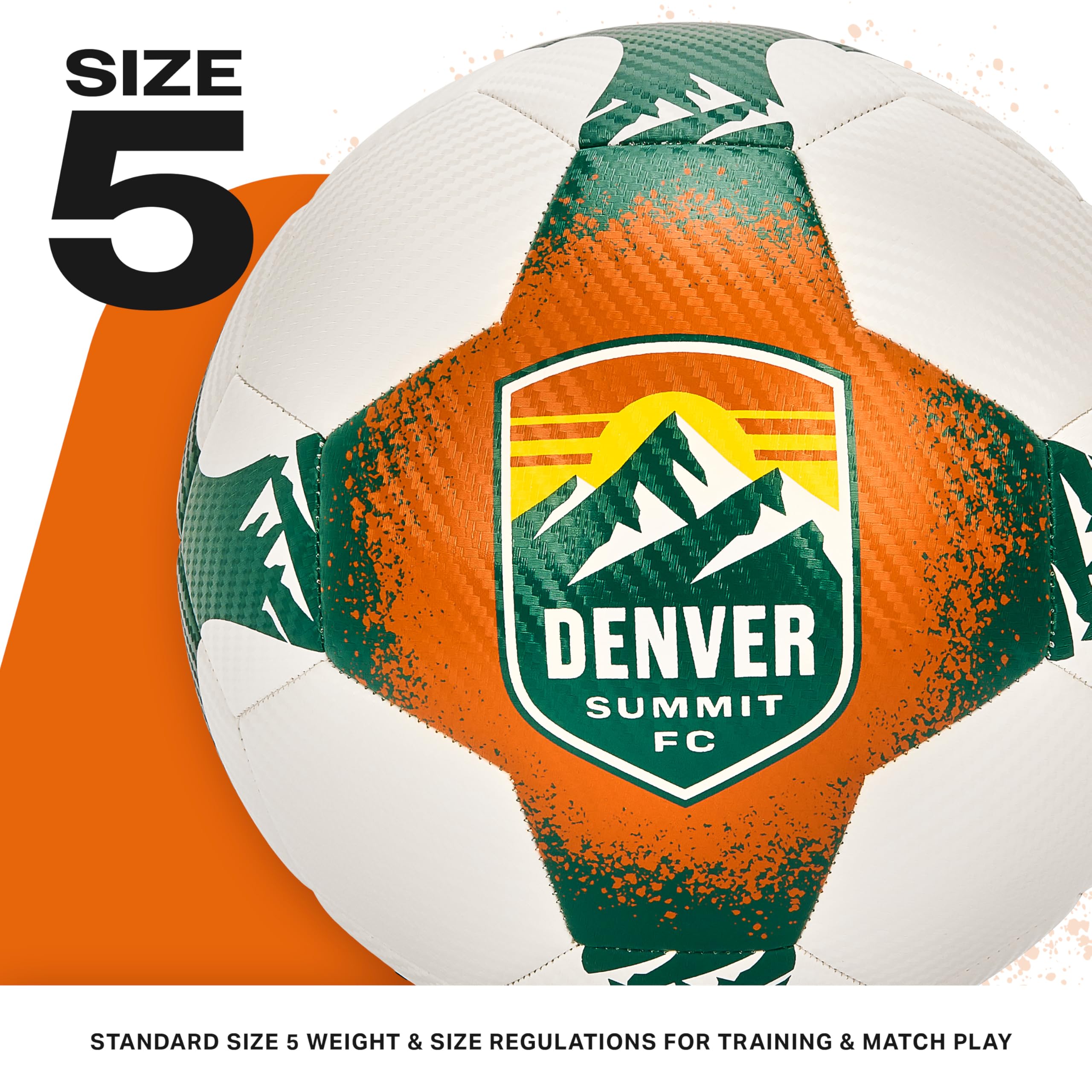 Franklin Sports NWSL Team - Balones de fútbol para niños y adultos, balones de fútbol para niños y niñas, balón de fútbol oficial de NWSL, disponible en tamaño oficial 5 o tamaño mini 1
