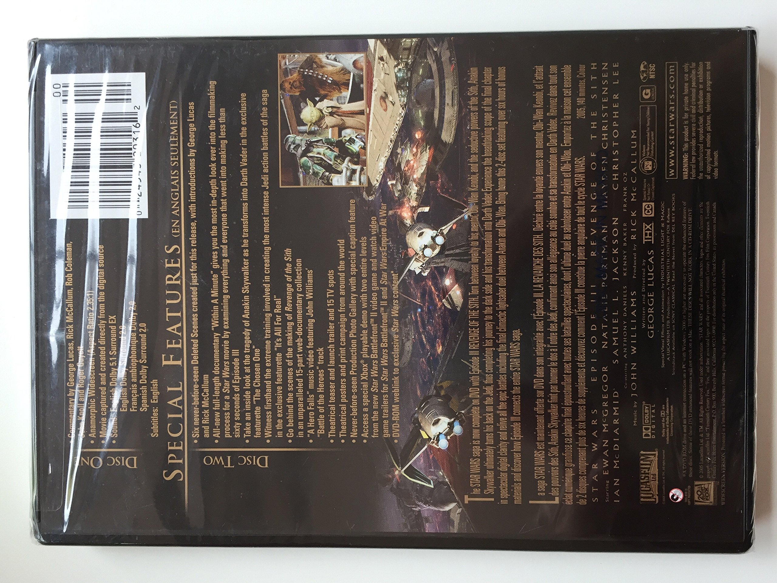 Star Wars, Episode III: Revenge of the Sith (Widescreen Bilingual Edition)
