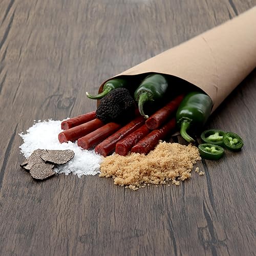 Miniatura 6 de Field Trip Palitos de carne seca de cerdo y carne  Cecina keto sin gluten, baja en carbohidratos, bocadillos saludables con alto contenido de