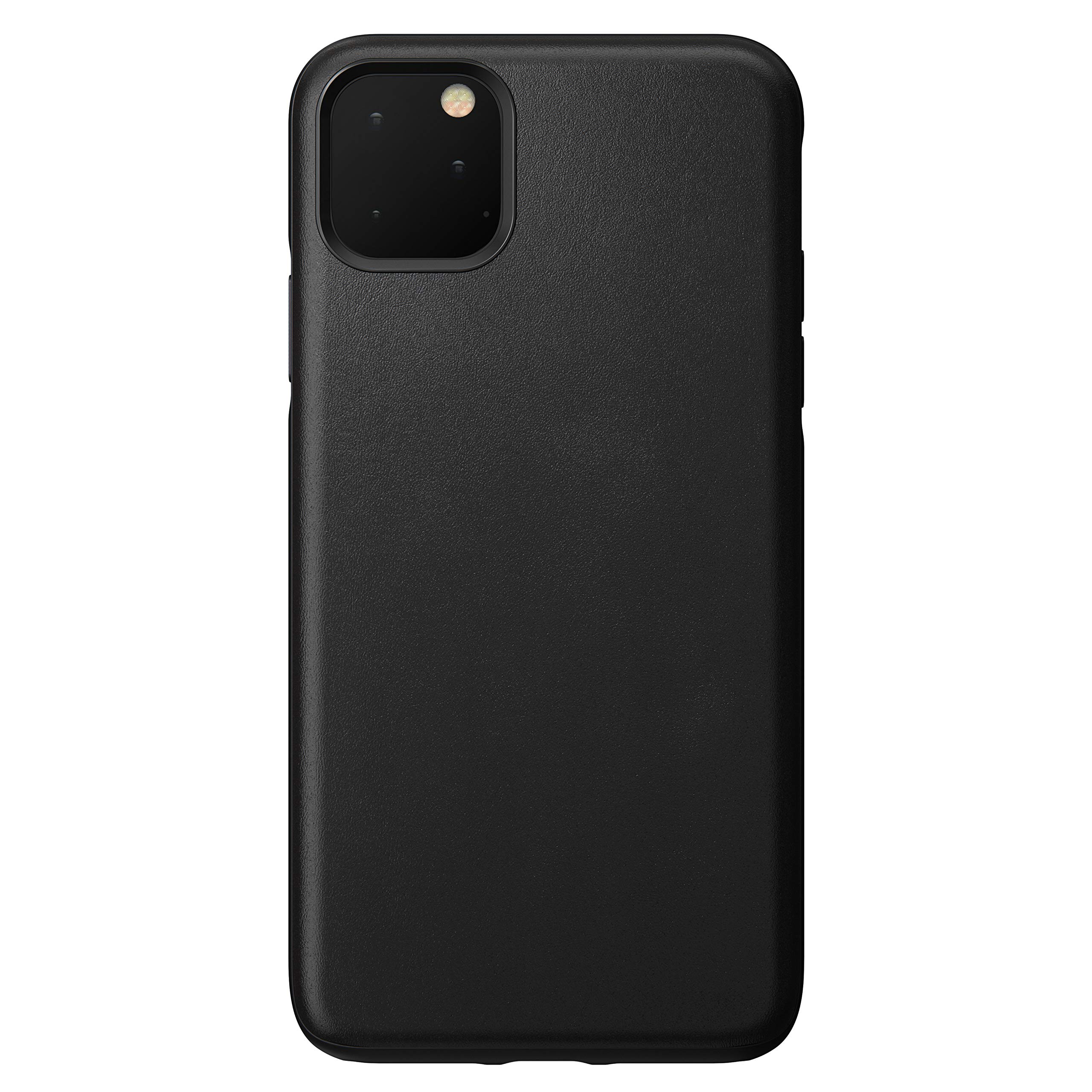Nomad Rugged Case for iPhone 11 Pro Max | Black Horween Leather
