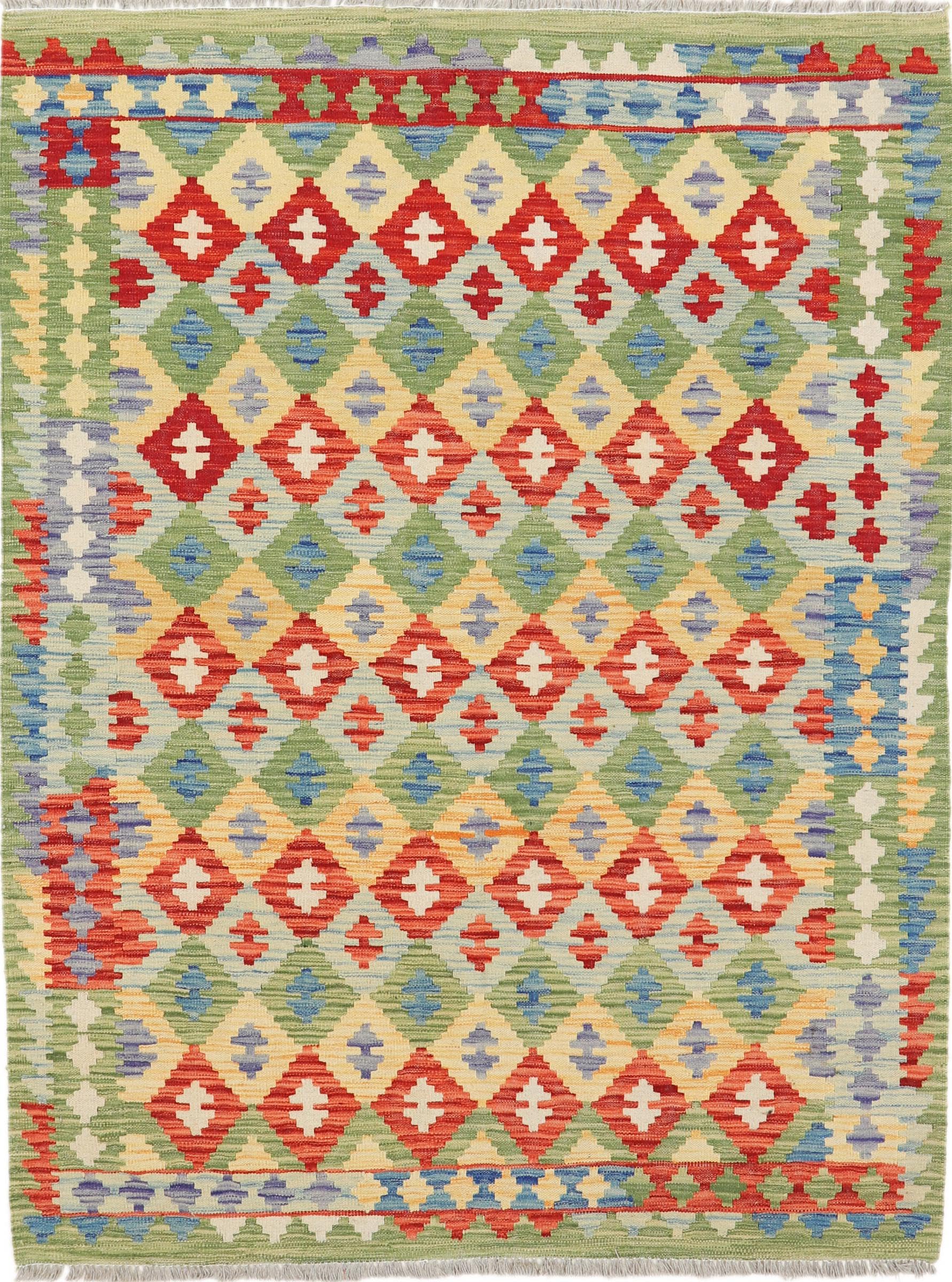 Tapis Kilim Afghan en laine durable pour protéger et décorer le sol