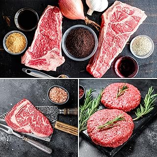 Boxed Halal Meat Bundles – Curated Halal Meat Boxes for Every Occasion, Hand-Cut Halal-Certified Selections, Premium Quality for Families, Events, and Meal Prep (Wagyu Gift Box)