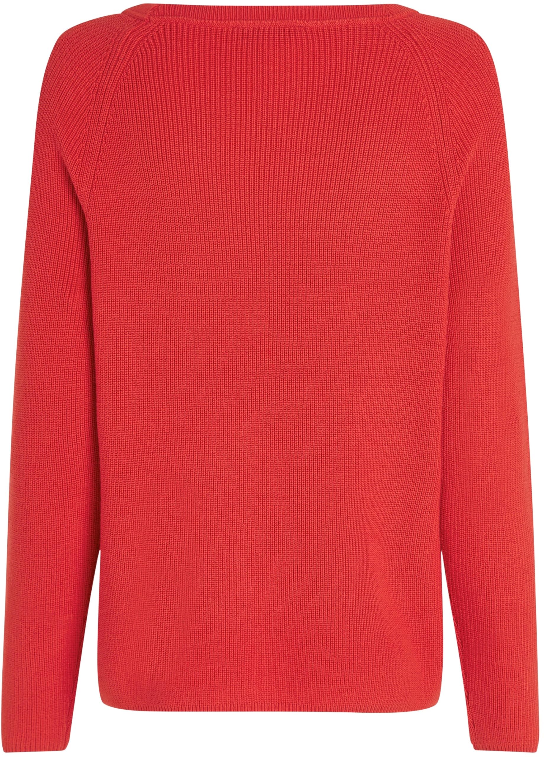 TOMMY HILFIGER Damskie CO CARDI FINE GG LS BOAT-NK SWT WW0WW44975, czerwone, XXS, Czerwony (główny czerwony), XXS