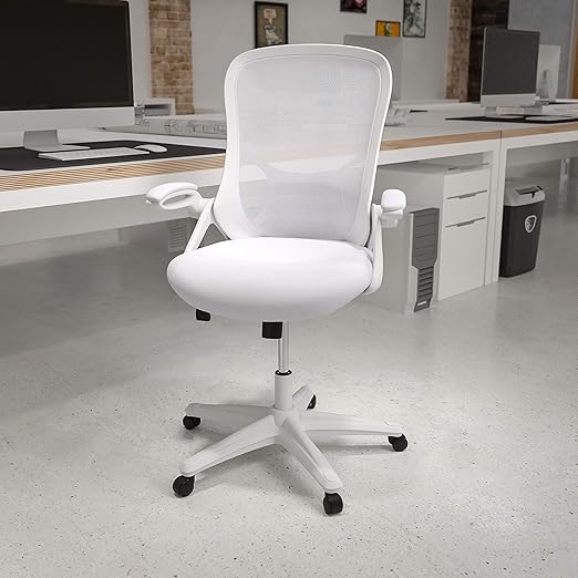 Flash furniture high back office chair white Clearance