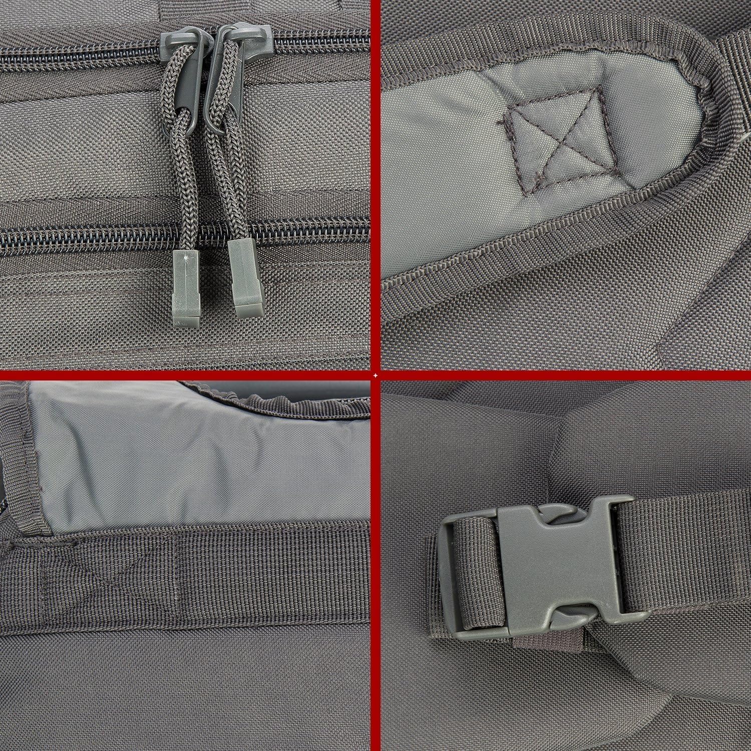 Large Tactical Expandable Backpack 39L-64L Military Bug Out Bag With Waist Strap