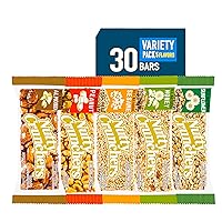 Vista 9 de Nutty Crunchers Todos los ingredientes naturales (sésamo, 24 barras grandes/caja)
