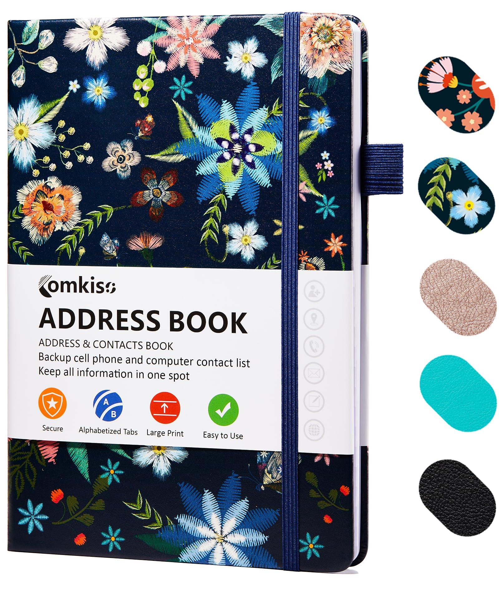 Amazon.com : Comkiso Address Book with Individual Alphabetical