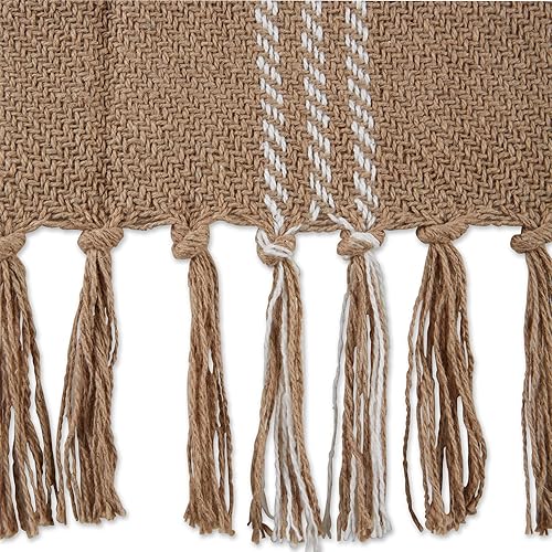 Miniatura 10 de DII Modern Farmhouse Plaid Collection - Manta de algodón con flecos, 50 x 60 pulgadas, color blancoverde antiguo