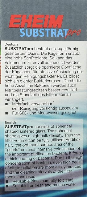 Foto 2 de 2 de EHEIM Sustrato Pro, 250 ml (Medio de Filtro orgánico)
