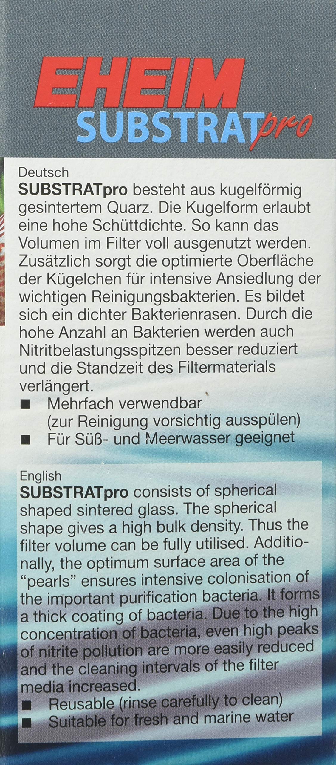 EHEIM Sustrato Pro, 250 ml (Medio de Filtro orgánico)