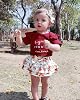 Conjunto de mameluco y short con estampado floral para bebé niña recién nacida de Mioglrie, ropa de verano linda para bebé 3