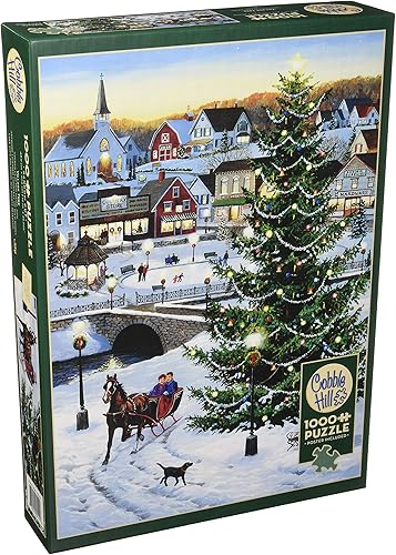 Cobblehill Puzzles - Árbol de pueblo (1000 piezas)