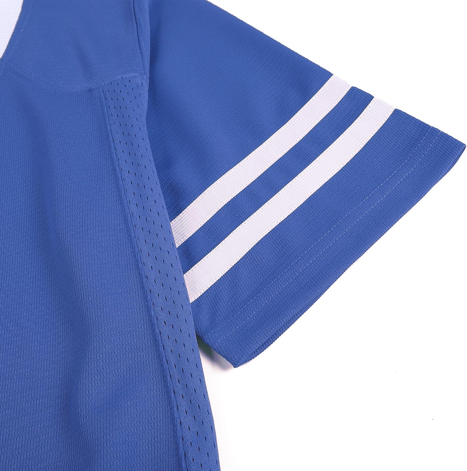 Plain Men's Football Jerseys for Unisex V-Neck Fitness T-Shirts Workout Outfits Casual Party Tops image 5