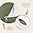 Retrospec Sedona Zafu Meditation Cushion with Buckwheat Hull Fill - Adjustable Yoga & Pilates Equipment Support - 17in Crescent Cotton Cover