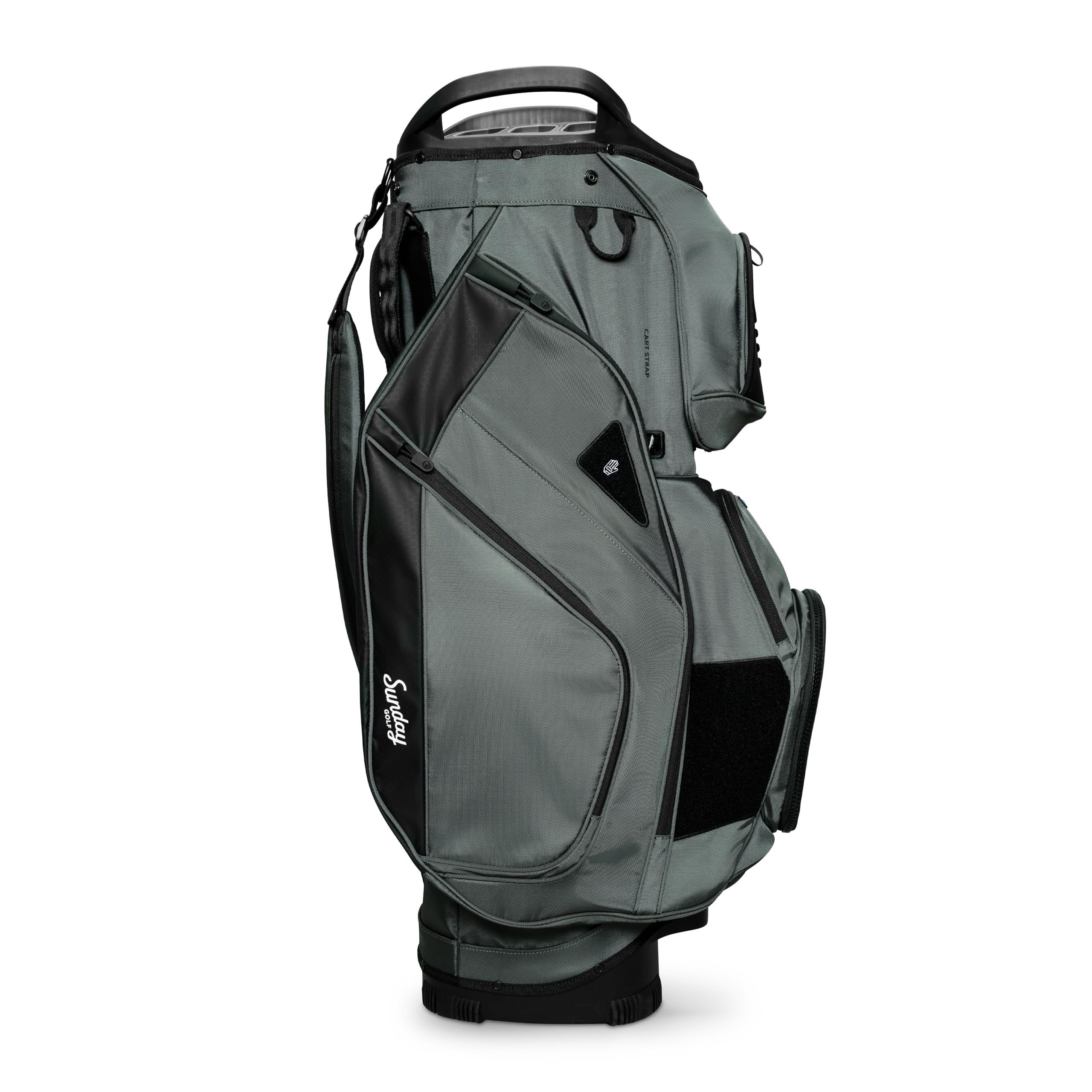 Sunday Golf Bag Big Rig Große Golftasche Ultraleichte 14-Wege-Trennwagen-Tasche mit 12 Taschen, Regenschutz und stabilem Boden - Ideal für Trolleys oder Buggys Golftaschen für