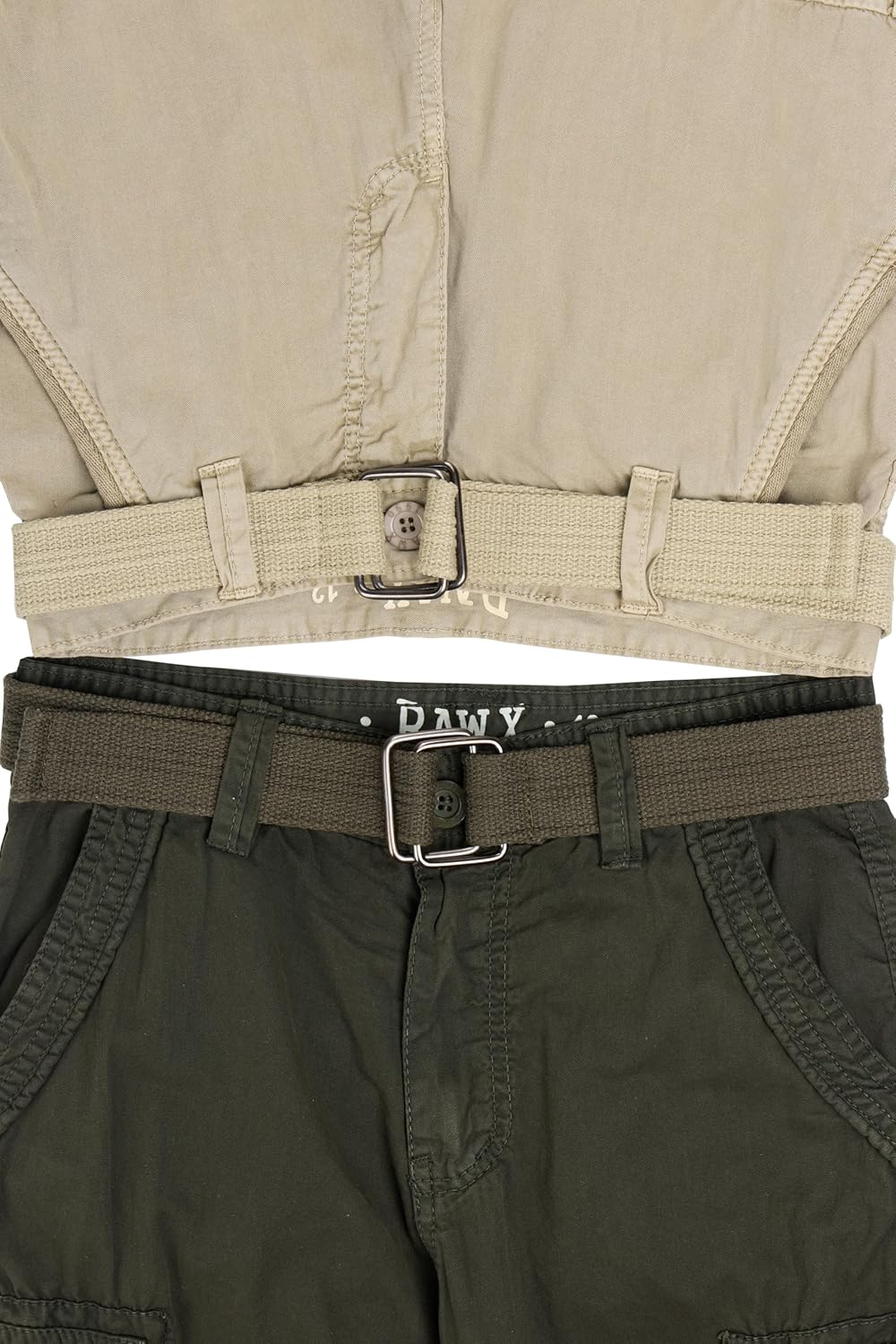 X RAY Raw X Boys Cargo Shorts 8-18 | 100% Cotton Belted Twill Boys, Teen and Youth Cargo Short
